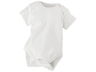 Baby Body Kurzarm Bio Baumwolle off white 1