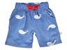 Kinder Shorts Bio-Baumwolle Wal blau 1