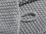 Handtuch Bio-Baumwolle Perl-Strick-Qualität light grey-melange 2