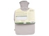 Wärmflasche aus Naturlatex mit Bio-Baumwolle Bezug Fleece 2,0 Liter 3