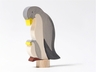 Pinguine Steckfigur aus Lindenholz, bunt lasiert 2