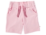 Kinder Shorts Bio-Baumwolle rosa 1