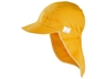 Kinder Sonnenschutz Mütze UV-60 golden yellow  1