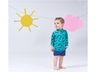 Kinder Badeshirt Langarm UV-Schutzkleidung UV 50+ Hai 3
