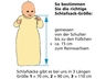 Winterschlafsack Baby, Baumwolle (kbA), "Schäfchen" 2