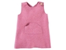Kinder Kleid Bio Schurwolle Walk pink 1