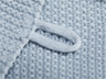 Handtuch Bio-Baumwolle Perl-Strick-Qualität sky blue 2