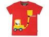Baby und Kinder T-Shirt Truck rot 1