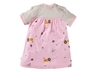 Kinder Kleid Kurzarm Bio-Baumwolle Garten rosa 2