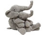 Kinder Körnerkissen Kuscheltier, Bio-Dinkelspelz (kbA), Elefant groß 5