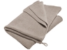 Handtuch Bio-Baumwolle Perl-Strick-Qualität steel grey 1