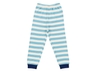 Kinder Schlafanzug Retro aqua stripes Elefant 2