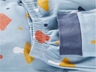 Kinder Schlafanzug 2-teilig Bio-Baumwolle Pilzparty blau 2
