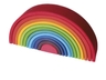 Großer Regenbogen aus Lindenholz, 12-teilig, bunt lasiert 1