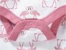 Baby Body Kurzarm Bio-Baumwolle Flamingo 2