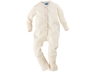 Baby Overall Wolle Seide natur 1