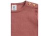 Baby und Kinder Shirt Ripp Qualität Bio Baumwolle dunkel mauve 3