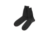 Damen und Herren Socken Bio-Schurwolle schwarz 1