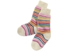 Kinder Socken Bio-Schurwolle Rainbow naturmix 1