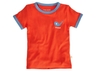 Kinder T-Shirt Bio-Baumwolle rot mit Druck 1