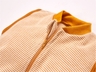 Baby und Kinder Schlafanzug Wolle Seide curry-geringelt 2
