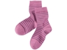Kinder Socken berrycream-geringelt 1