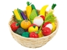 Kaufladen Obst und Gemüse aus Holz 21-teilig 1