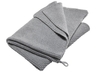 Handtuch Bio-Baumwolle Perl-Strick-Qualität light grey-melange 1