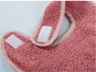 Lätzchen mit Klettverschluss Bio Baumwolle 2er Set rosa 2