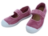 Kinder Schuhe Ballerinas mit Kappe und Klettverschluss rosa 1