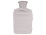 Wärmflasche aus Naturlatex mit Bio-Baumwolle Bezug Fleece 2,0 Liter 1