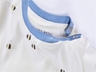 Baby T-Shirt Bio-Baumwolle Biene blau 2