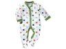 Baby Schlafanzug Bio-Baumwolle Stern Weiß 1