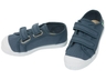 Kinder Schuhe Sneaker mit Klettverschluss jeansblau 1