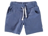 Kinder Shorts Bio-Baumwolle blau-off white dunkel blau 1