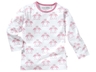 Kinder Unterhemd Langarm Bio-Baumwolle Flamingo 1