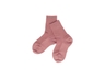 Kinder Socken Bio-Schurwolle Feinstrick altrosa 1
