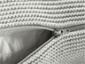 Kissenbezug 50x50 cm Bio Baumwolle vanilla-grey-melange 2