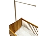 Himmelstange für Baby- und Kinderbett aus Holz, geölt 2