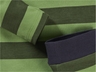 Kinder Schlafanzug 2-teilig Bio-Baumwolle Blockstreifen Grün 2