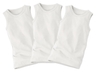 Baby und Kinder Unterhemd Bio-Baumwolle 3er Set off white 1
