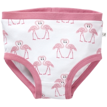 Mädchen Slip Bio-Baumwolle Flamingo