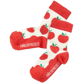 Kinder Socken Apfel rot