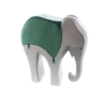 Elefant (mit Sattel)  14 cm