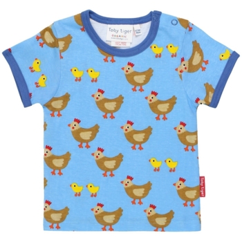 Baby und Kinder T-Shirt Huhn