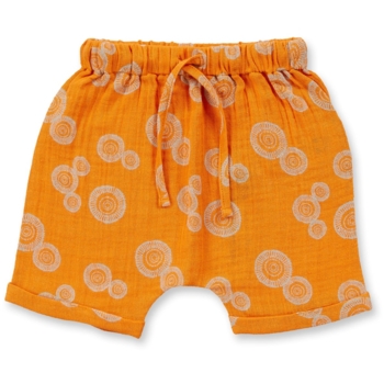 Baby Shorts Musselin orange