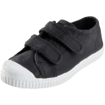 Kinder Schuhe Sneaker mit Klettverschlüssen black