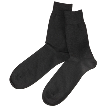 Damen und Herren Socken Bio-Schurwolle schwarz
