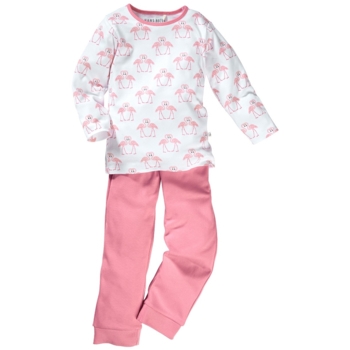 Kinder Schlafanzug 2-teilig Bio-Baumwolle Flamingo