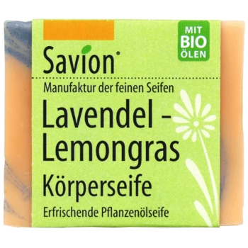 Biologische Duschseife Lavendel-Lemongras 80 g